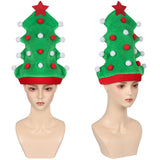 grün Elfen Weihnachtsmützen Neujahr Mütze Hut Weihnachtsdekorationen für Haus Weihnachtsmann Geschenke