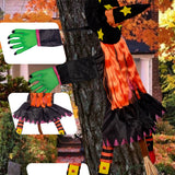 Halloween Baum Klettern Hexe Halloween Dekoration Tür Veranda Baum Dekoration Requisiten Geschenke