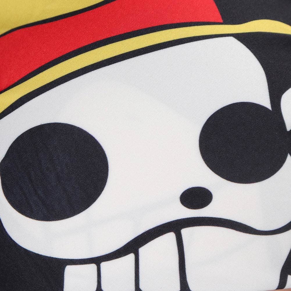 Halstuch Strohhut Totenkopf Banner Hut Stirnband Halloween Karneval Kostüm Zubehör