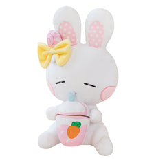 Hase Cosplay Plüschtiere Cartoon weiche Plüschpuppen Maskottchen Geburtstag Weihnachten Geschenk