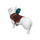 Haustier Ritter Stil mit Puppe Cosplay Kostüm Outfits Halloween Karneval Anzug Hunde Kleidung