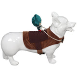 Haustier Ritter Stil mit Puppe Cosplay Kostüm Outfits Halloween Karneval Anzug Hunde Kleidung