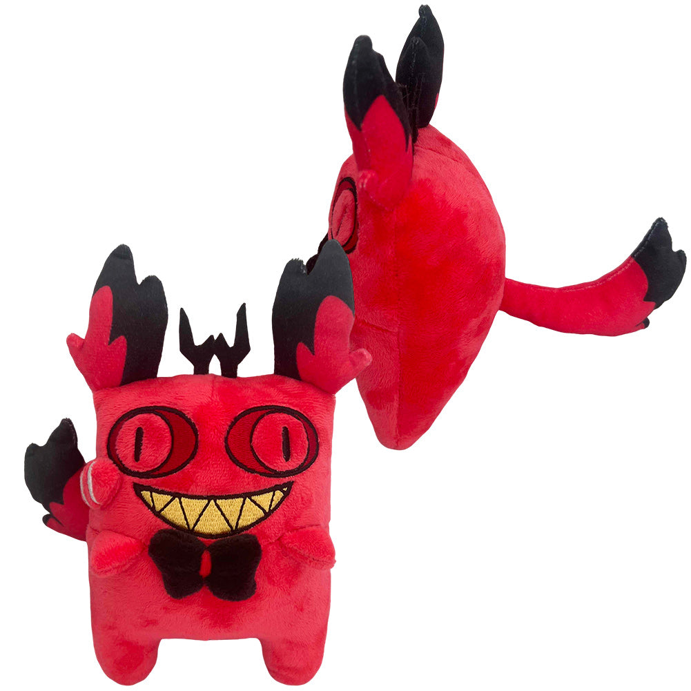 Hazbin Hotel Alastor Plüschtiere Cartoon weiche Plüschpuppen Maskottchen Geburtstag Weihnachten Geschenk