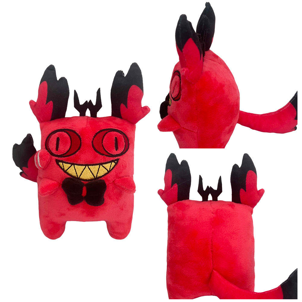 Hazbin Hotel Alastor Plüschtiere Cartoon weiche Plüschpuppen Maskottchen Geburtstag Weihnachten Geschenk
