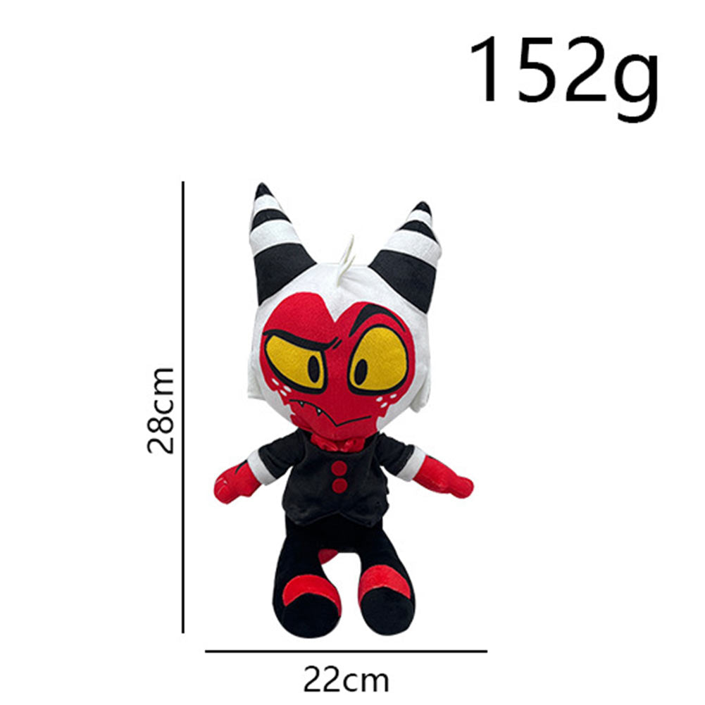 Hazbin Hotel Helluva Boss Cosplay Plüschtiere Cartoon weiche Plüschpuppen Maskottchen Geburtstag Weihnachtsgeschenke