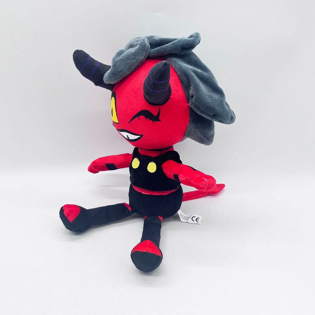 Hazbin Hotel Helluva Boss Cosplay Plüschtiere Cartoon weiche Plüschpuppen Maskottchen Geburtstag Weihnachtsgeschenke