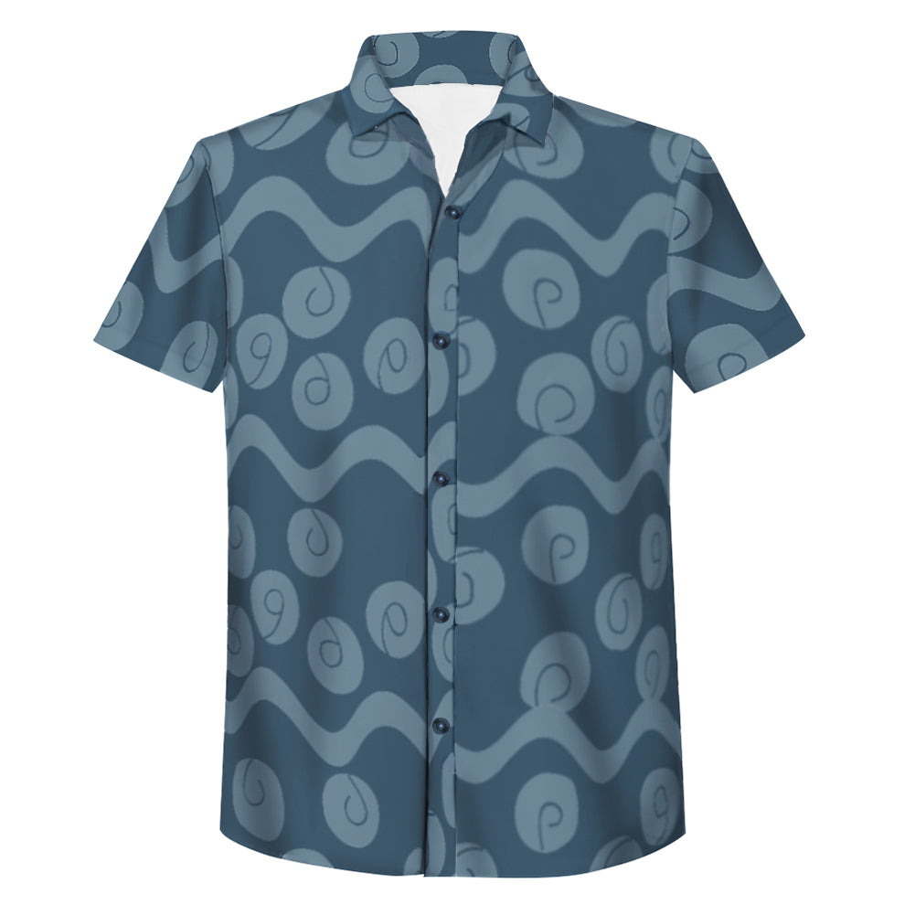 Herren Hemd Shirt Sommer Kurzärmeliges Top