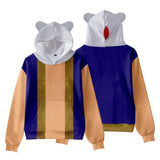 Herren Hoodie 3D Druck Sweatshirt mit Kapuze Streetwear Pullover