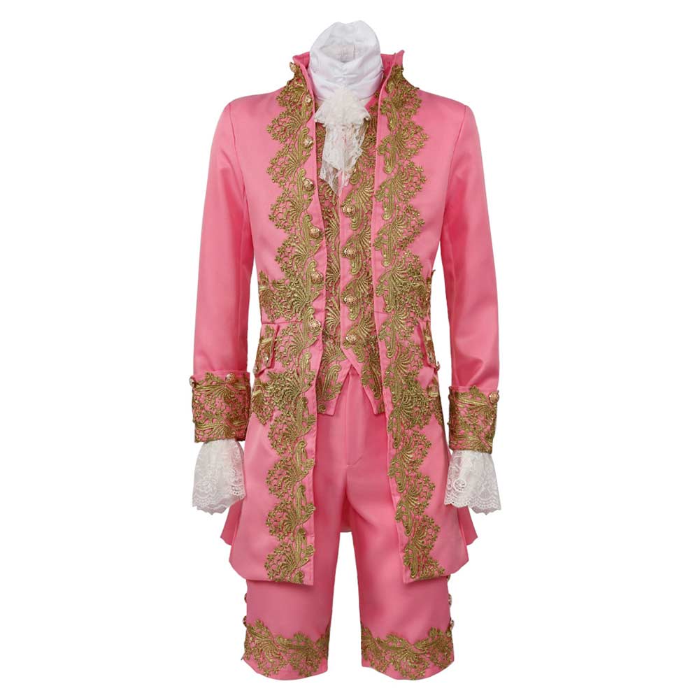 Herren Retro viktorianischer Palast Prinz Cosplay Kostüm Outfit Halloween Performance Outfit