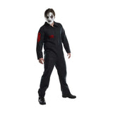 Herren Slipknot Jumpsuit Cosplay Kostüm Outfits Halloween Karneval Anzug