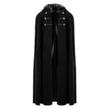 Herren Steampunk Cosplay Kostüm Retro schwarz Mantel Viktorianischer Umhang Outfits Cosplay Kostüm Outfits