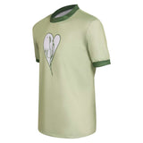 Herren TV Scott Pilgrim Takes Off 2023 -Scott Pilgrim Cosplay Kostüm Outfits grün T-Shirt