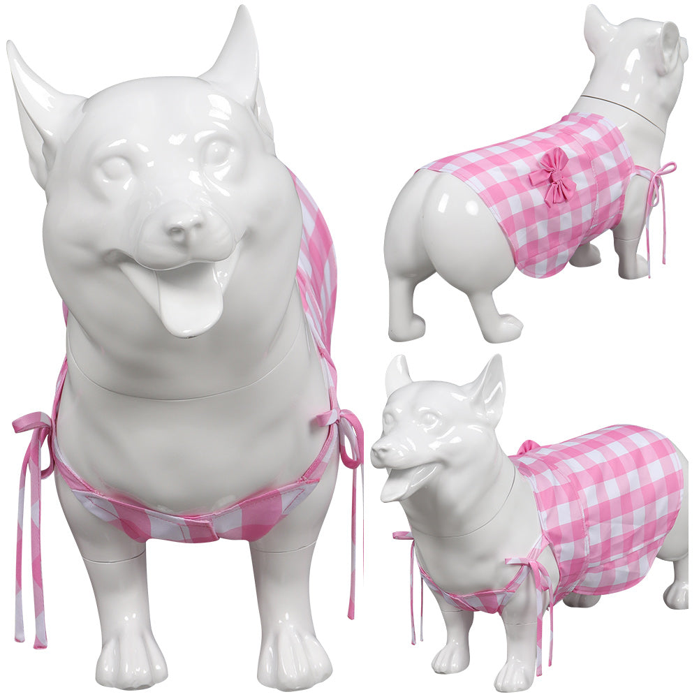 Hund Haustier rosa Kleid Tier Kostüm für große Hunde 