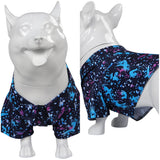 Hundekleidung blau Haustier Kostüm Outfits Halloween Karneval Anzug Für Kleine, Mittelgroße Hunde