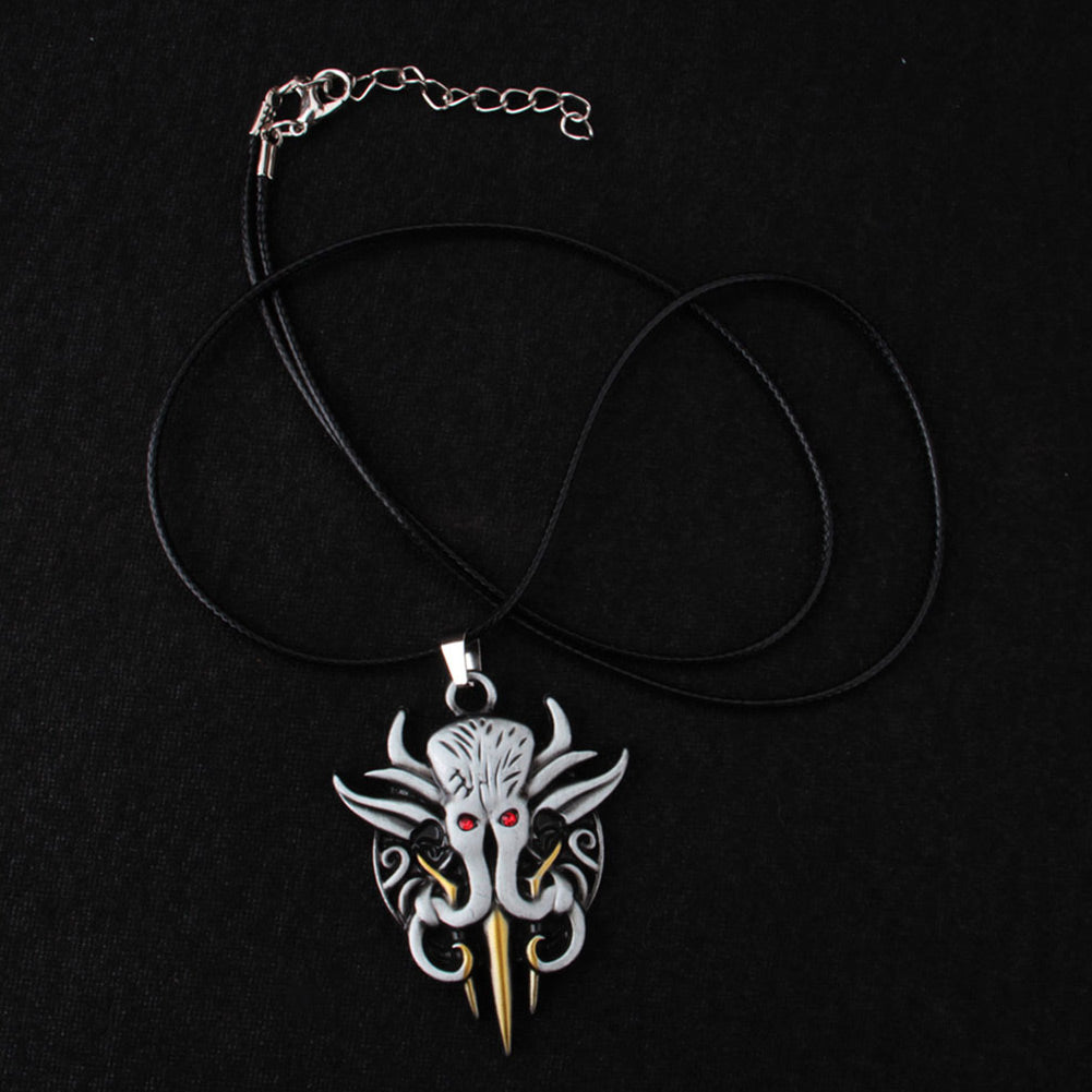 Illithid Cosplay Schlüsselanhänger KeyRings Halloween Karneval Kostüm Zubehör Geschenke