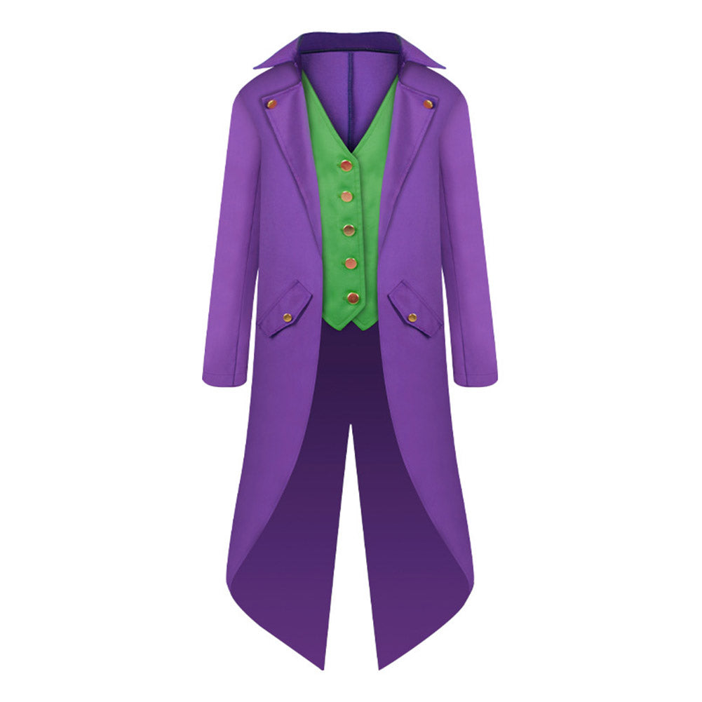 Joker Kinder Cosplay Mittelalterlich Kostüm Outfits Halloween Karneval Party Anzug