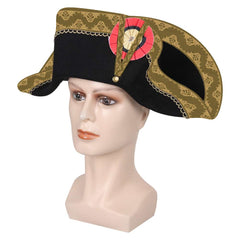 Kapitänshut Napoleon Präsident Heu Outfits Halloween Karneval Kostüm Zubehör Mütze Prop Hut Frankreich