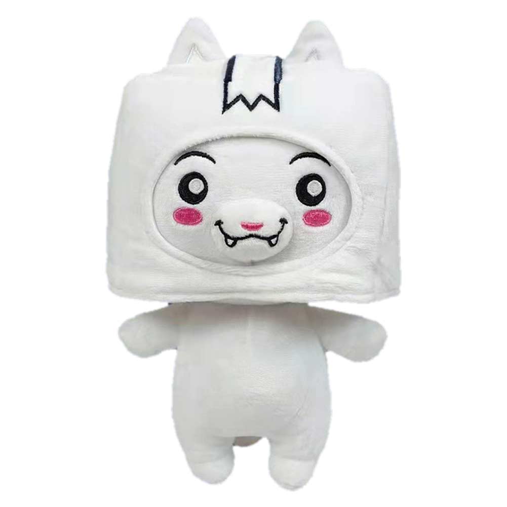 Karton Mann Cosplay Plüschtiere Cartoon weiche Plüschpuppen Maskottchen Geburtstag Weihnachtsgeschenk