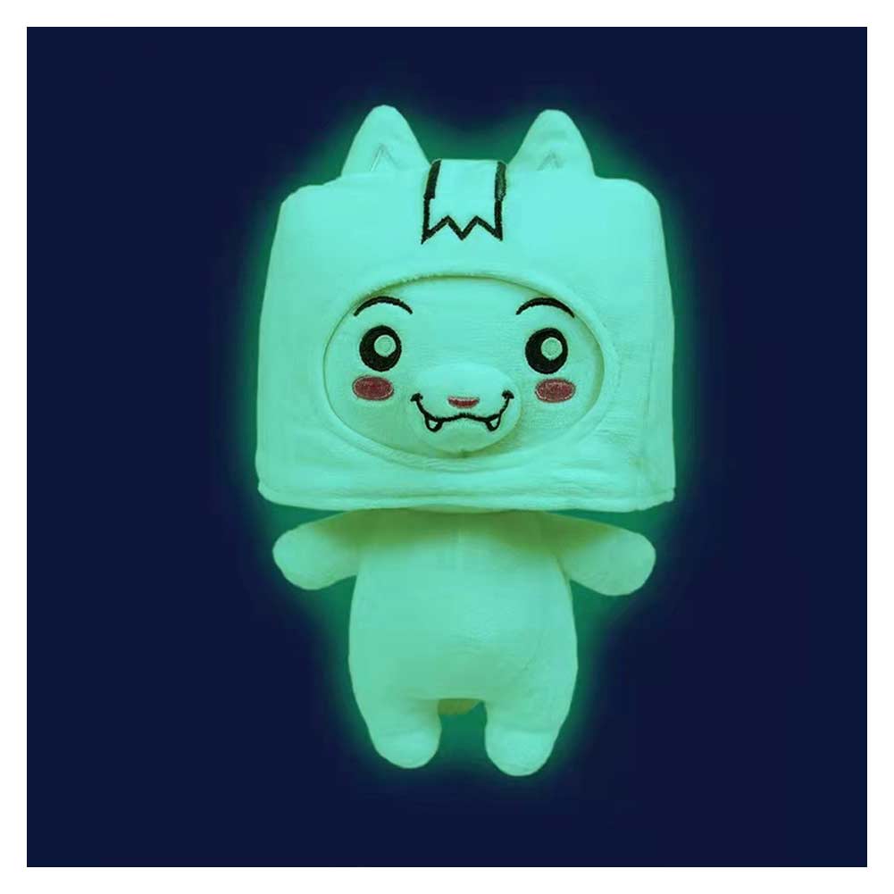 Karton Mann Cosplay Plüschtiere Cartoon weiche Plüschpuppen Maskottchen Geburtstag Weihnachtsgeschenk