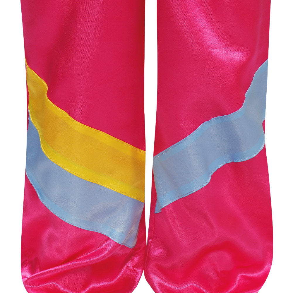 Kinder 80er Jahre Retro Cosplay Kostüm Jacke Mantel Hose Stirnband Outfits Halloween Karneval Party Anzug Trainingsanzug