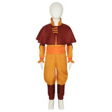 Kinder Avatar Aang Cosplay Kostüm Outfits Halloween Karneval Anzug