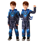 Kinder blau Jumpsuit Cosplay Kostüm Outfits Halloween Karneval Anzug