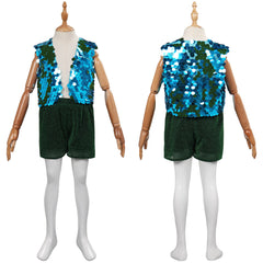 Kinder Halloween Masquerade Party Cosplay Kostüm Outfits Halloween Karneval Anzug