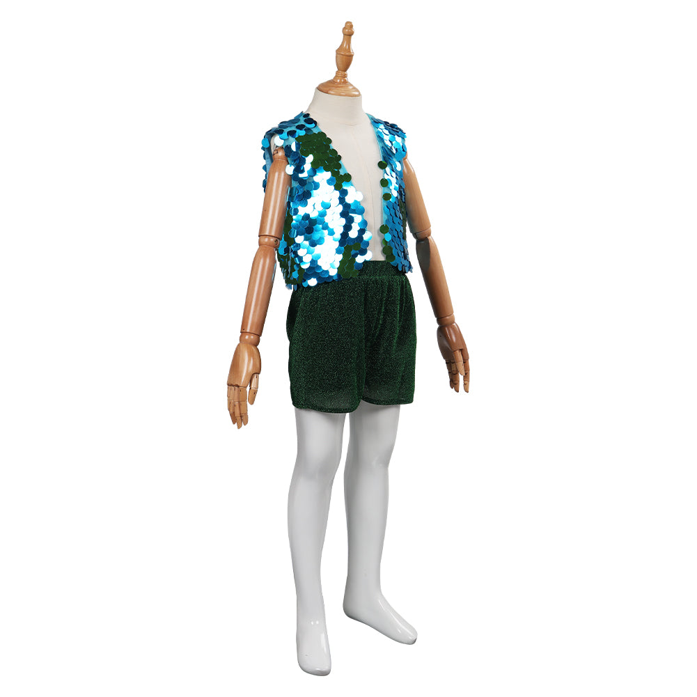 Kinder Halloween Masquerade Party Cosplay Kostüm Outfits Halloween Karneval Anzug