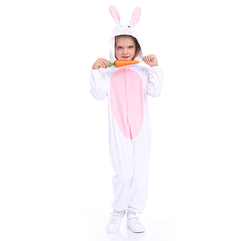 Kinder Jumpsuit Easter Osterhase Cosplay Kostüm Outfits Tier Kostüm