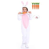 ostern Kinder Jumpsuit Easter Osterhase Cosplay Kostüm Outfits Tier Kostüm