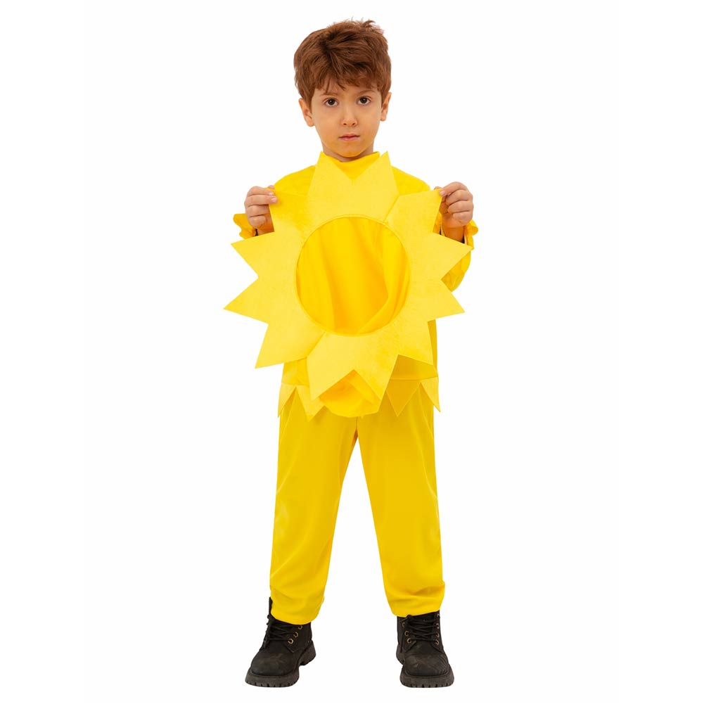 Kinder Jumpsuit Weihnachten Sonne Cosplay Kostüm Outfits Halloween Karneval Anzug