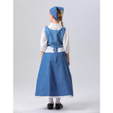 Kinder Mädchen Cosplay Kostüm Kleid Fantasia Outfits Halloween Karneval Party Verkleidung Rollenspiel Anzug