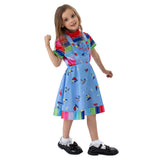 Kinder Mädchen Cosplay Kostüm Kleid Outfits Halloween Karneval Anzug