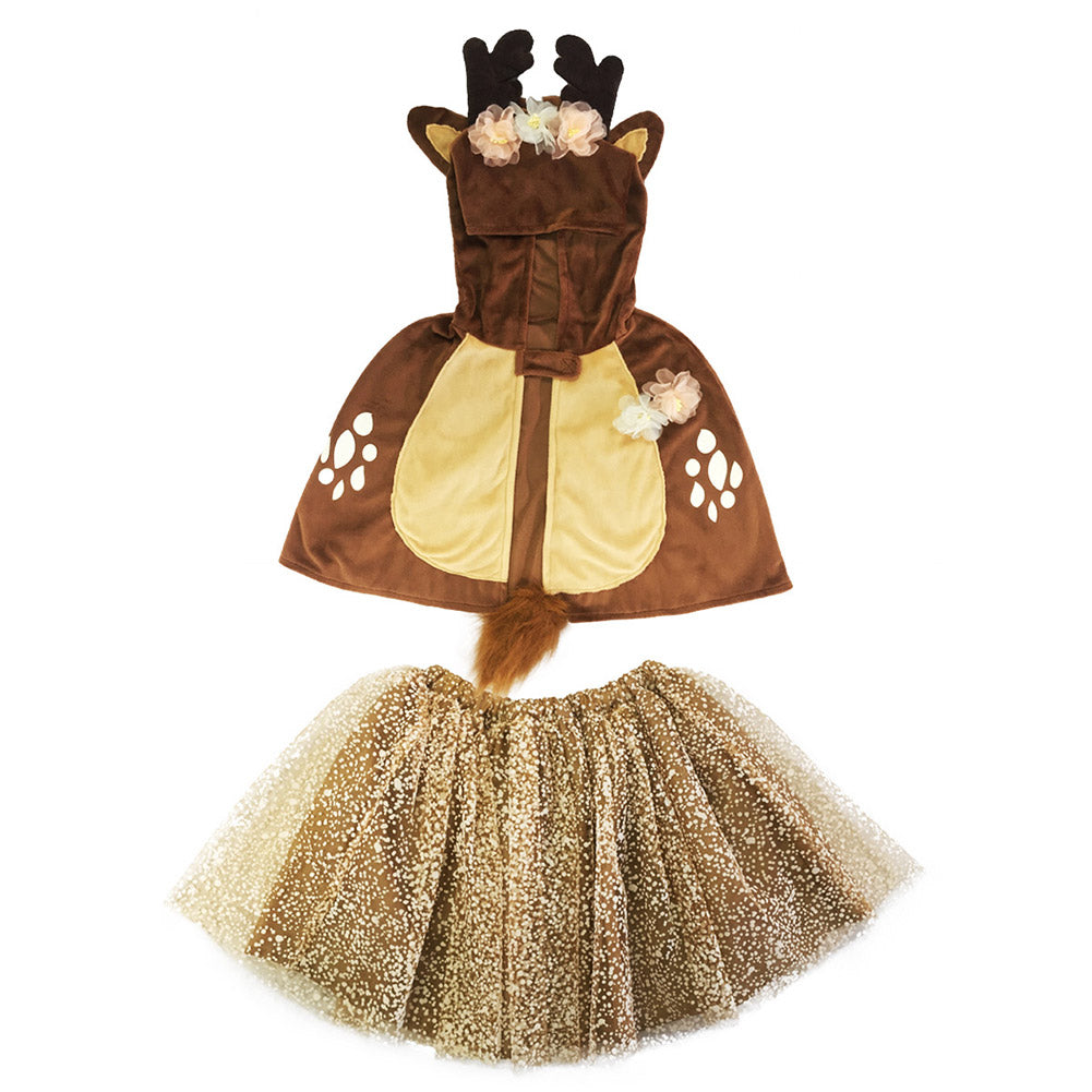 Kinder Mädchen Elch Weihnachten Mädchen Kleid Cosplay Kostüm Outfits Weihnachten Anzug