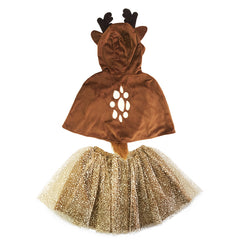 Kinder Mädchen Elch Weihnachten Mädchen Kleid Cosplay Kostüm Outfits Weihnachten Anzug
