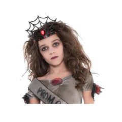  Kinder Mädchen Geister Cosplay Haarband Halloween Party Dekoration Spinnennetz Hexe Tanz Stirnband Foto Requisiten Halloween Karneval Kopfbügel