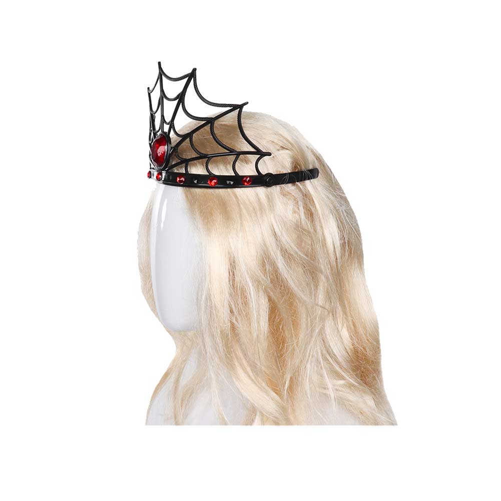  Kinder Mädchen Geister Cosplay Haarband Halloween Party Dekoration Spinnennetz Hexe Tanz Stirnband Foto Requisiten Halloween Karneval Kopfbügel