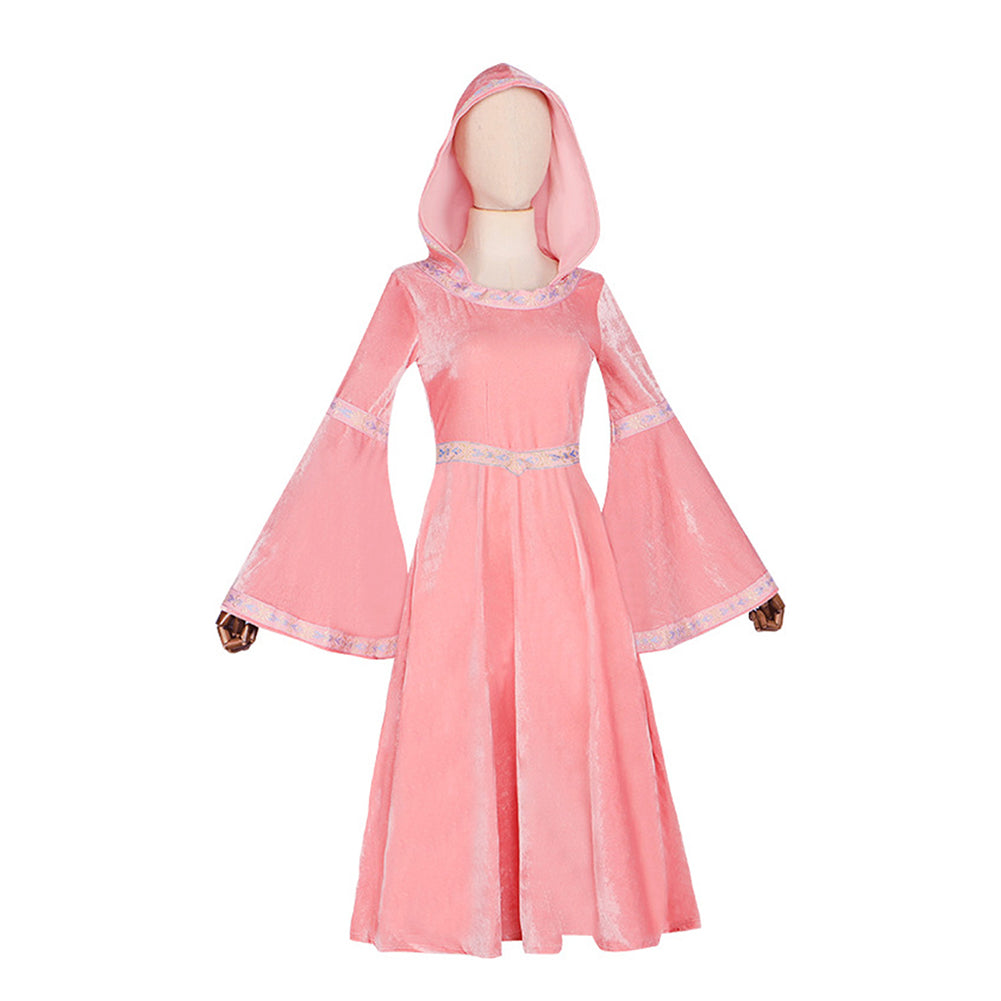 Kinder Mädchen Hof Erwachsene Mittelalterliches Kleid Cosplay Kostüm Outfits Halloween Karneval Anzug