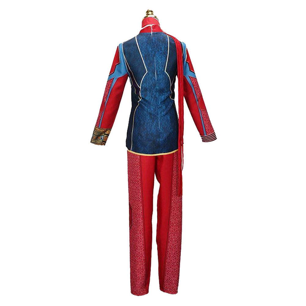 Kinder Mädchen Kamala Khan Cosplay Kostüm Outfits Halloween Karneval Anzug