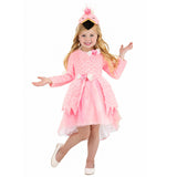 Kinder Mädchen Kleid Flamingo Cosplay Kostüm Outfits Halloween Karneval Anzug