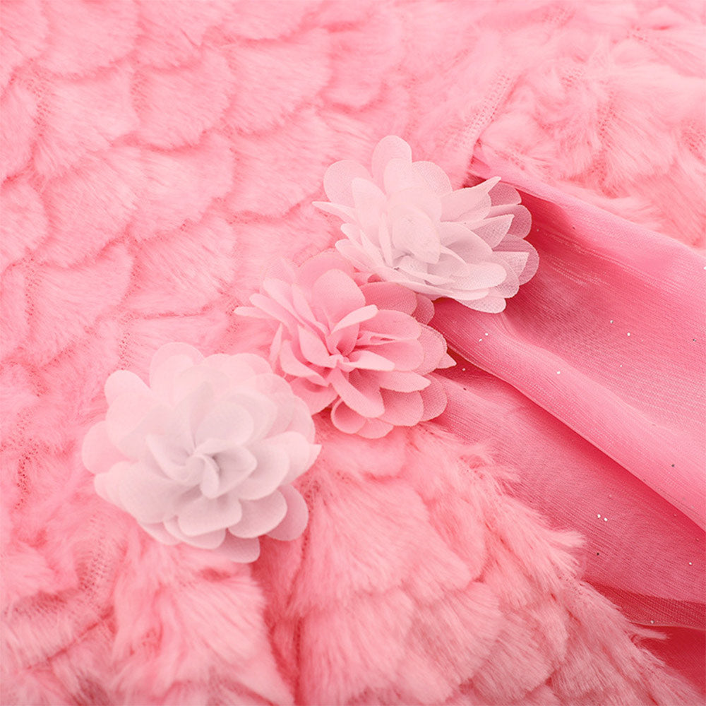 Kinder Mädchen Kleid Flamingo Cosplay Kostüm Outfits Halloween Karneval Anzug