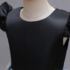 Kinder Mädchen Kleid Kürbis Cosplay Kostüm Outfits Halloween Karneval Party Anzug