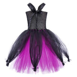 Kinder Mädchen lila Kleid Cosplay Kostüm Outfits Halloween Karneval Anzug