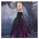 Kinder Mädchen lila Kleid Cosplay Kostüm Outfits Halloween Karneval Anzug