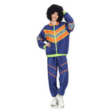 Kinder Mädchen Retro Hip-Hop Disco Cosplay Kostüm Sportbekleidung Jacke Hose Outfits Kostüm