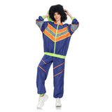 Kinder Mädchen Retro Hip-Hop Disco Cosplay Kostüm Sportbekleidung Jacke Hose Outfits Kostüm