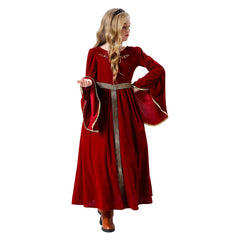 Kinder Mädchen Retro Mittelalterliches Palast Prinzessin Kleid Cosplay Kostüm Outfits Halloween Karneval Anzug