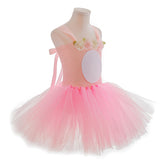 Kinder Mädchen rosa Kaninchen Tutu Kleid Cosplay Kostüm Outfits Halloween Karneval Anzug