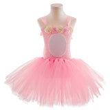 Kinder Mädchen rosa Kaninchen Tutu Kleid Cosplay Kostüm Outfits Halloween Karneval Anzug