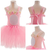 Kinder Mädchen rosa Kaninchen Tutu Kleid Cosplay Kostüm Outfits Halloween Karneval Anzug